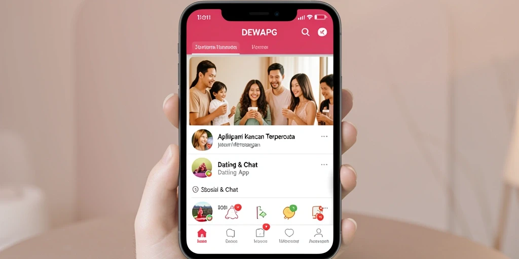 Tampilan antarmuka DEWAPG yang modern dan intuitif.