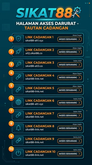 Tampilan link alternatif sikat88